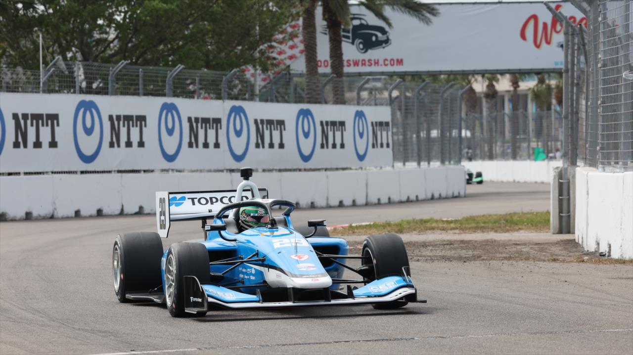 James Roe - INDY NXT By Firestone Grand Prix of St. Petersburg - By: Chris Owens -- Photo by: Chris Owens